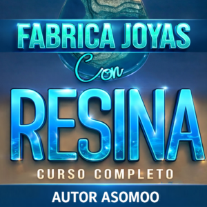 Aprende DESDE CERO el arte de crear hermosos accesorios en resina y emprende con tu propia marca.