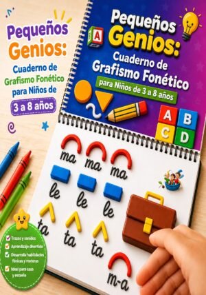 CUADERNO DE GRAFISMO FONÉTICO PARA NIÑOS